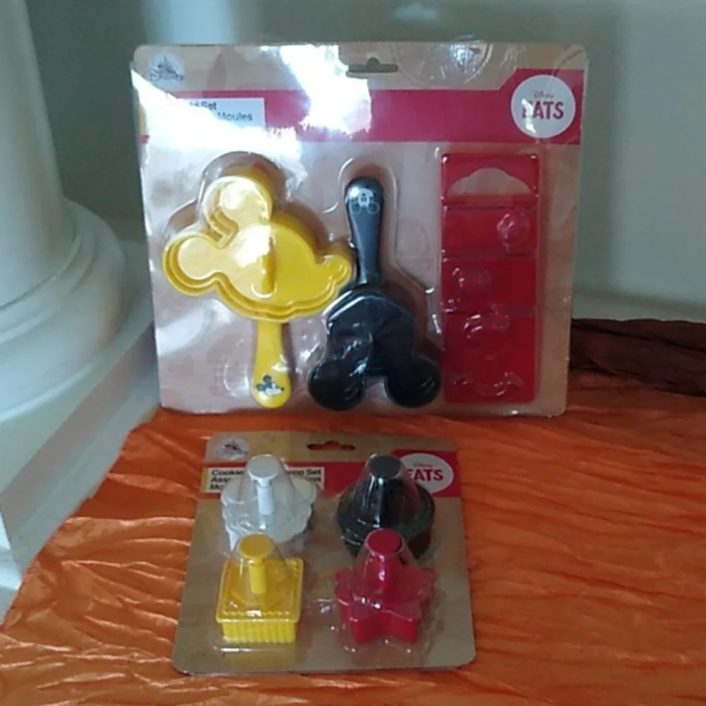 Disney EATS Food Mold & Cookie Cutter Stamp Sets